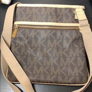 Michael Kors monogrammed crossbody